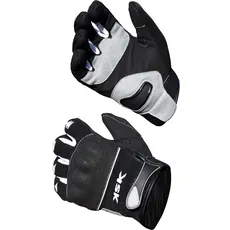 KSK Cross-Handschuhe – Übergangszeit Motorradhandschuhe, Roller, Schwarz, Größe S (18-19 cm)