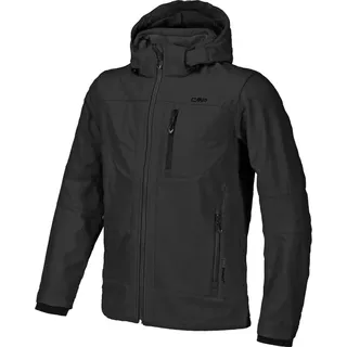 CMP Herren Funktionsjacke, Herren Softshelljacke NERO 48
