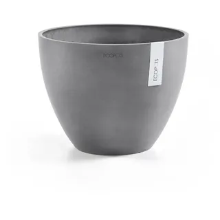 Ecopots Antwerp Ø 40 x 30 cm Grau