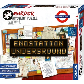 Kosmos 682170 Murder Mystery Puzzle - Endstation Underground,