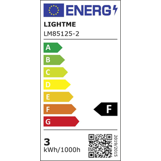 LightMe LED-Stiftsockellampe 2,5W G9 (85125)