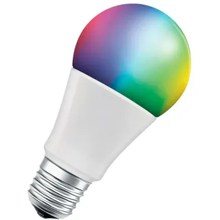 LEDVANCE Smart+ Classic Multicolour Intelligentes Leuchtmittel Zigbee A60 E27 Kolbenform 9W = 60W Warmweiß bis Kaltweiß, RGBW (Ø x