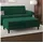 Hocker Presley Samt 130 x 43 x 69 cm Dunkelgrün