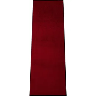 Fußmatte SALONLOEWE Gr. 3, rot (weinrot), B:75cm H:7mm L:120cm, Kunstfaser, Polyamid, Teppiche, Fußmatte