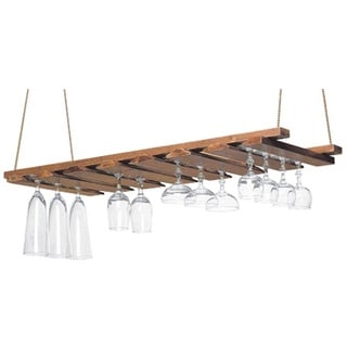 Glass Rack 35X90 Cm Holz - 1 Un.