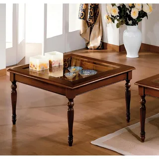 Couchtisch Holz Beistelltisch Kaffeetisch Designer Tisch Wohnzimmertisch Tische - Braun
