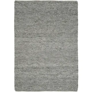 Linea Natura Handwebteppich , Graubraun , Textil , Uni , rechteckig , 250x300 cm , für Fußbodenheizung geeignet, in verschiedenen Größen erhältlich , Teppiche und Böden, Teppiche, Webteppiche