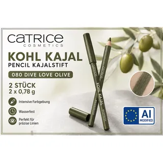 Catrice - Wasserfester Kohl Kajalstift 1 Pc gruen