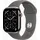 Watch Series 11 GPS + Cellular 46 mm Titaniumgehäuse beige Sportarmband grau M/L