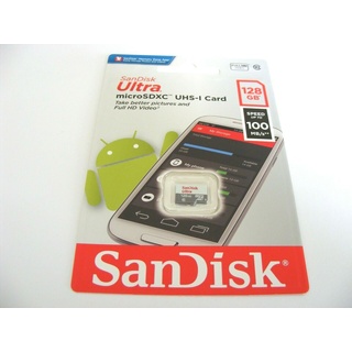 SanDisk Ultra microSDHC/microSDXC UHS-I Class 10 + SD-Adapter 128 GB