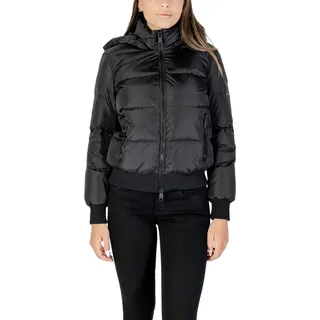 Giorgio Armani Armani Exchange Damenjacke Schwarz mit Kapuze, Black, XS