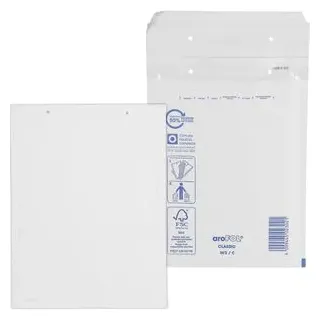 aroFOL® CLASSIC aroFOL® Luftpolsterumschläge 150 x 215 mm, Papier|PE, weiß
