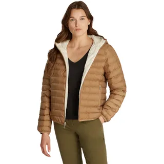 Tommy Hilfiger Damen Steppjacke Padded Wendbar, Beige (Safari Canvas), XXL