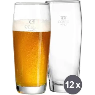 Ritzenhoff & Breker Bierglas 0,5 l 12-tlg.