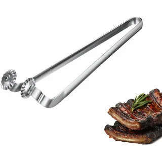 Westmark Grillzange 35,3 cm Edelstahl weiß