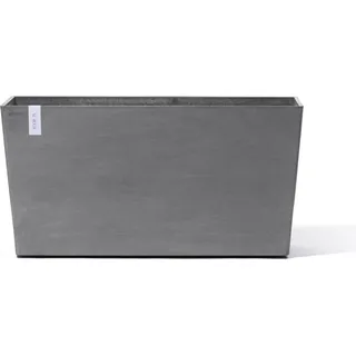 Ecopots Paris 100 x 40 x 50 cm Grau