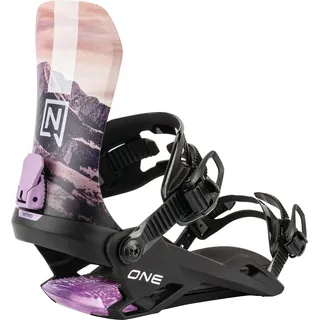 Nitro One Bdg Snowboardbindung Schwarz L