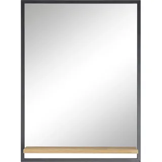 MCA Furniture Robas Lund Garderobenspiegel mit Ablage, BxHxT 69x93x12 cm