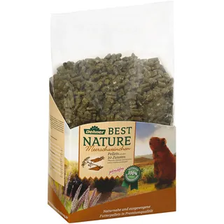 Dehner Best Nature Nagerfutter Adult, Meerschweinchenfutter Pellets, 3 kg