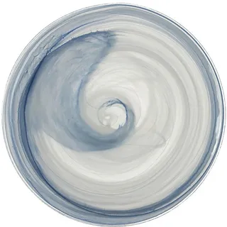 Leonardo Speiseteller , Blau, Beige , Glas , rund , 28x2x28 cm , lebensmittelecht , Geschirr, Teller, Speiseteller