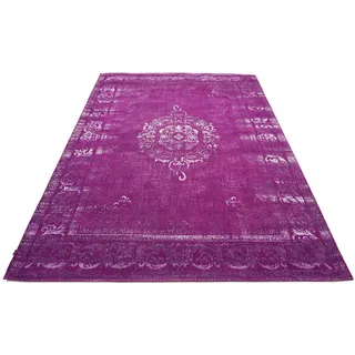 GALLERY M branded by Musterring Teppich »Medaillon« rechteckig 5 mm Höhe Flachgewebe, Wohnzimmer, lila