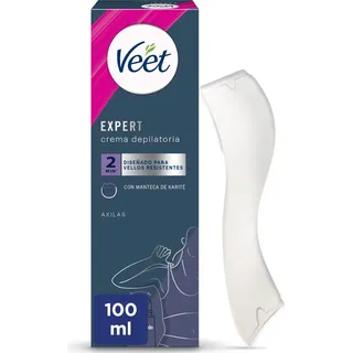 Veet Bikini y Axilas Crema Depilatoria Zonas Sensibles Roll-On 100ml