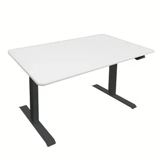 Home Deluxe - Schreibtischplatte AGORA - Größe: 120 x 60 cm, Farbe: Weiß, universell einsetzbar, durchgehende Platte I Tischplatte Schreibtisch - Weiß