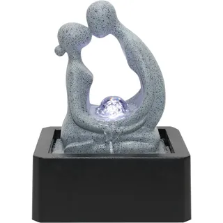 Dehner Zimmerbrunnen Palila 21,5x27x18 cm Grau