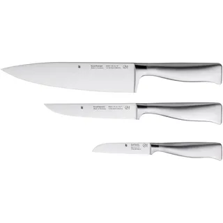 WMF Grand Gourmet Messerset 3-tlg. 3 Messer geschmiedet Grau
