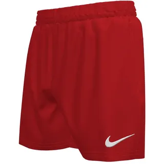 Badeshorts NIKE "4" VOLLEY SHORT", Mädchen, Gr. XL, N-Gr, university rot, Web, Obermaterial: 100% Polyester, Badehosen Badeshorts, mit integrierter Mesh-Innenhose, mit seitlichen Taschen