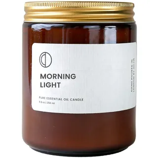 OCTO Morning Light Neroli, Limette & Basilikum | Natürliche Duftkerze mit Sojawachs und ätherischen Ölen, 250 ml