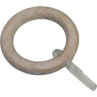 Schöner Wohnen Gardinenringe Mira mit Faltenlegehaken Esche Geölt 10 Stück FSC®