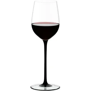 RIEDEL Sommeliers Black Tie Mature Bordeaux Weinglas, Einzelpackung, Kristallglas, handgefertigt