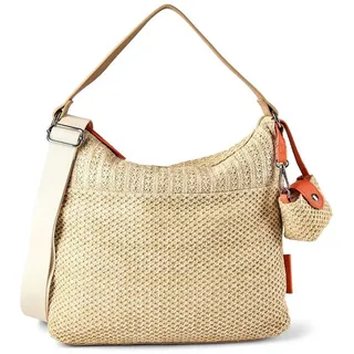 Tom Tailor Vanya Hobo Bag Polyamid Beige/Brown