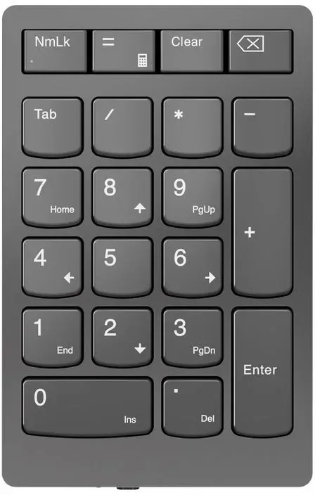 Bild von Go Wireless Numeric Keypad grau, USB (GY41C33979 / 4Y41C33791)