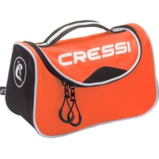Cressi Unisex – Erwachsene Kandy Bag Kompakte/Vielseitige Sport Tasche, Orange/Schwarz, Eine Größe