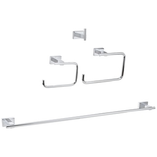 Grohe Essentials Cube Badaccessoire-Set, 40778001