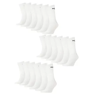 Puma Sportsocken Regular Crew Socken Sport 18-Pack weiß 39-42