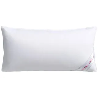 Haeussling 3-Kammer-Kopfkissen Swiss Royal 40 x 80 cm Weiß