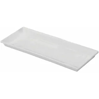 KASTENUNTERSATZ Blumenkastenuntersetzer Standard" 40cm Weiss Blumenkasten