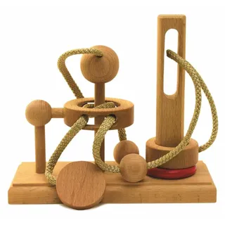 3D-Puzzle IQ Games Maxi – Logik- und Geschicklichkeitsspiele aus Holz