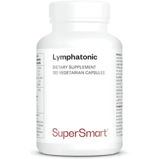 Lymphatonic - Blut- und Lymphzirkulation - Extrakt aus Melilotus Officinalis - Lymphdrainage Beine - Venenzirkulation - 100% Vegetarisch - Ohne GVO - SuperSmart