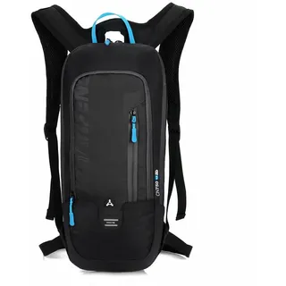 WINDCHASER Kleiner Fahrradrucksack 2 l Schwarz