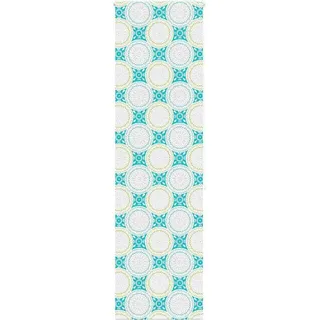 Möbel Duschrollo 60x240 cm Stoffbreite 56 cm 4014876 - Blau