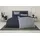 Greta Gestreift Baumwolle Blau 200 x 200 cm + 2 x 80 x 80 cm