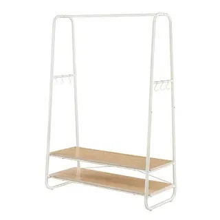 VASAGLE Garderobenständer 100 x 160 cm Beige