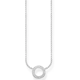 Thomas Sabo Kette Kreis Klein 925 Sterling Silber KE1650-051-14-L45v