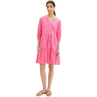 TOM TAILOR Damen 1036653 Kleid, 31647 - Nouveau Pink, 36