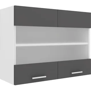VCM Hängeschrank Esilo 80 x 60 x 31 cm Grau