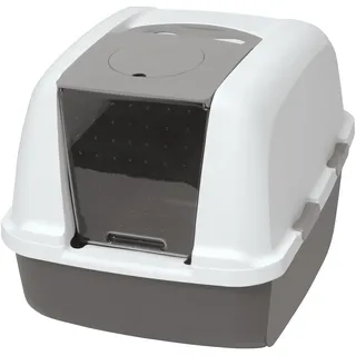 Catit Katzentoilette Jumbo 57x46x50cm Weiss/Grau